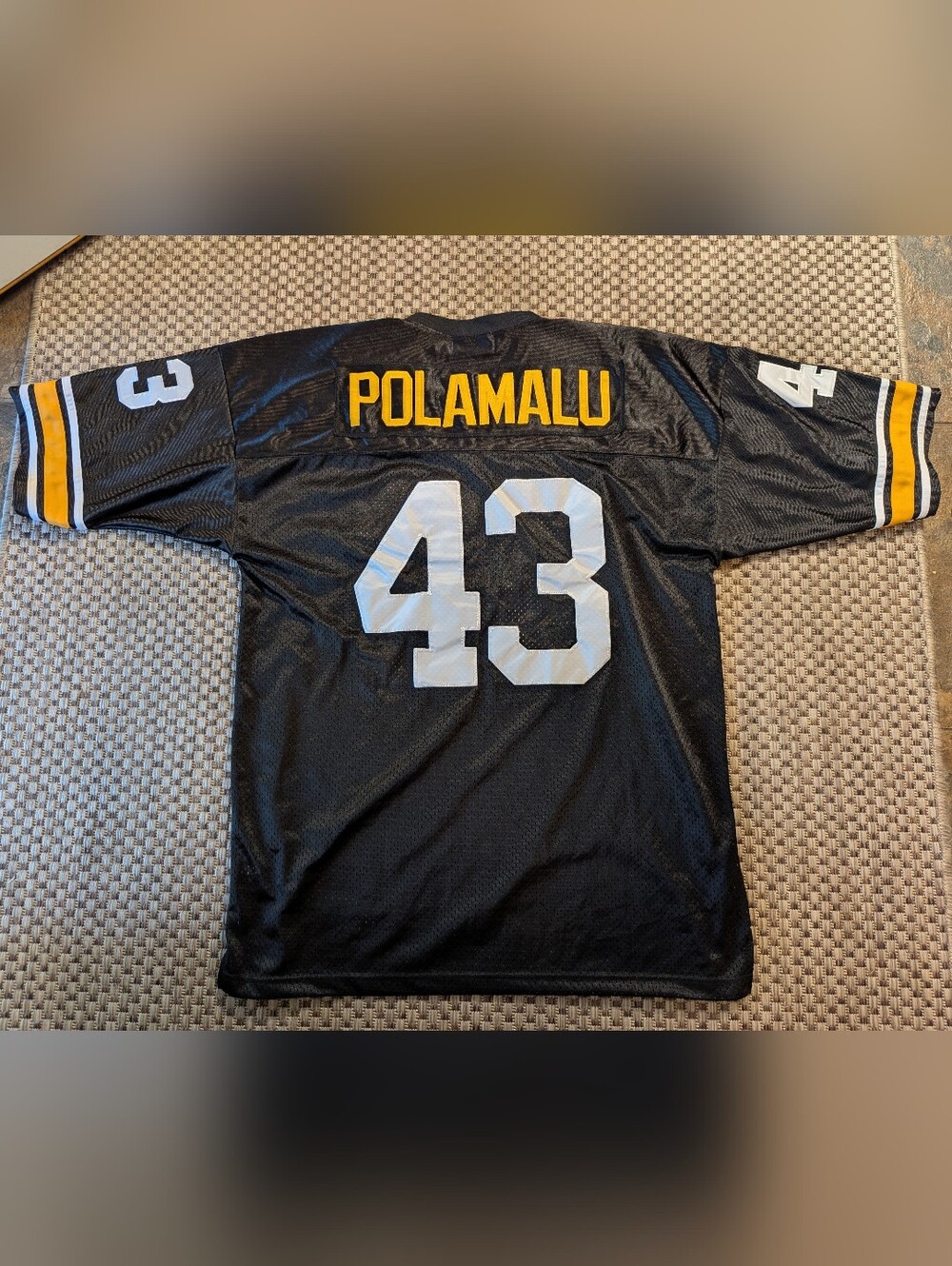 Polamalu Players of the Century NFL Pittsburgh Steelers Jersey #43 Size 2XL 54 - Picture 6 of 9